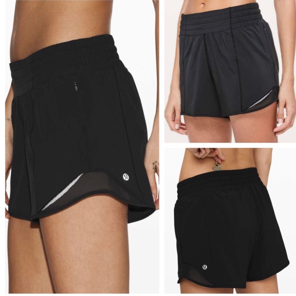 Lululemon Hotty Hot Size 6 TALL Black